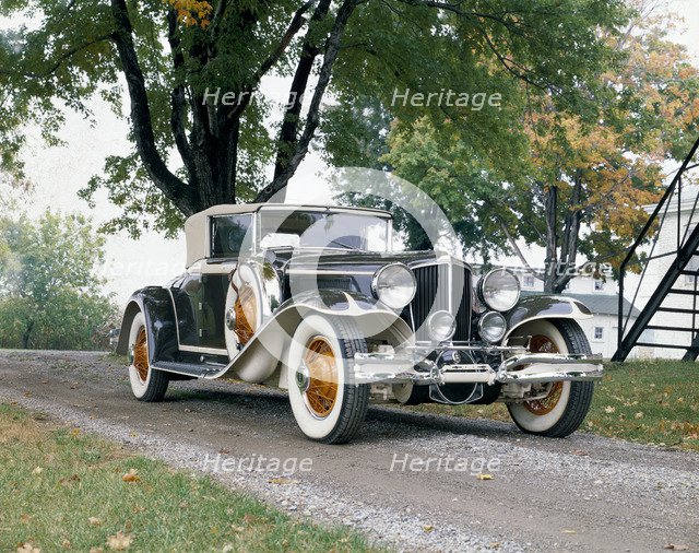 A 1931 Cord L-29. Artist: Unknown