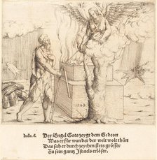 The Sacrifice of Gideon, 1549. Creator: Augustin Hirschvogel.