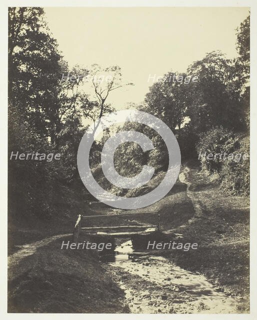 Scene near Godalming, Surrey, c. 1856. Creator: Alfred Rosling.