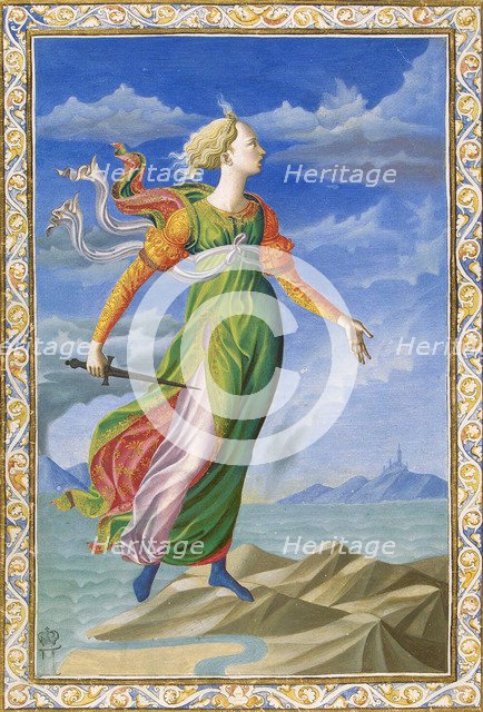 Allegory of Carthage, c1448. Creator: Pesellino, Francesco di Stefano (1422-1457).