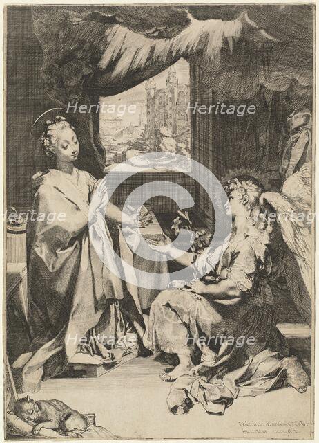 The Annunciation. Creator: Federico Barocci.