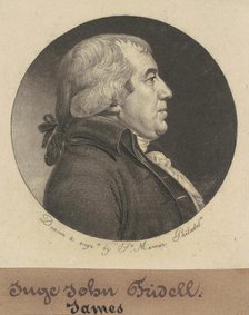 James Iredell, 1798-1799. Creator: Charles Balthazar Julien Févret de Saint-Mémin.