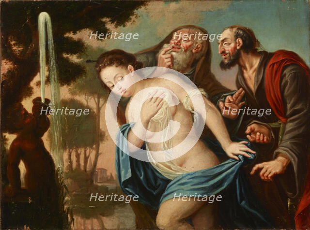 Susanna and the Elders, between 1750-1800. Creator: Unknown.