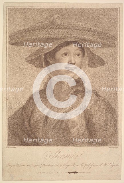 Shrimps!, [March 25, 1782], reissued 1790. Creator: Francesco Bartolozzi.