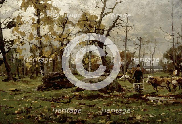 Landscape Study from Eckerö, 1884. Creator: Victor Westerholm.