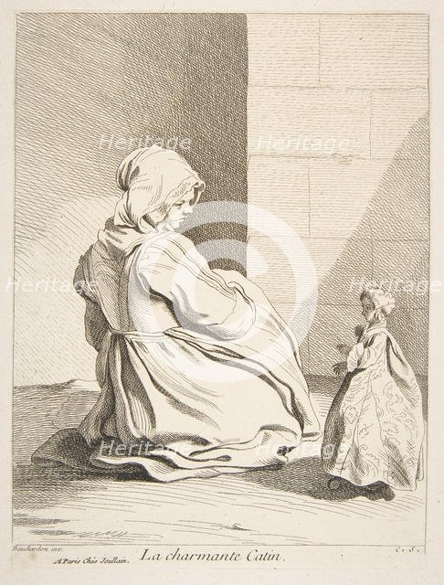 The Charming Doll, 1742. Creator: Caylus, Anne-Claude-Philippe de.