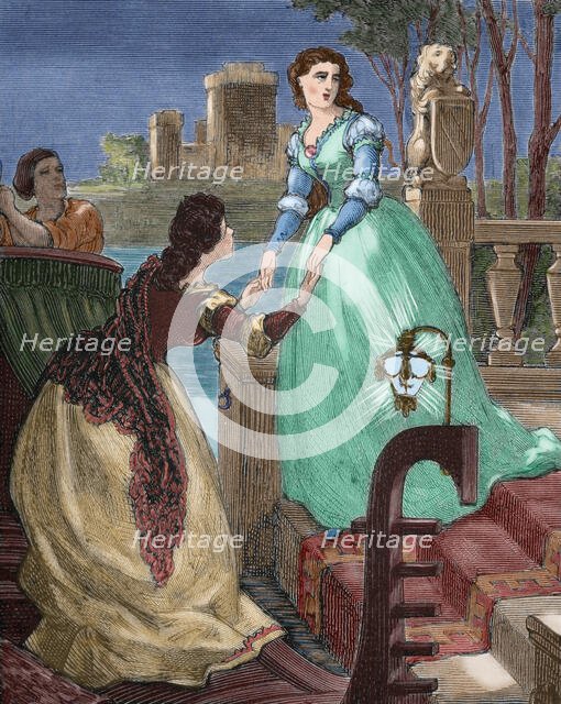 Adventures of a night, 1868.  Creator: Gomez.