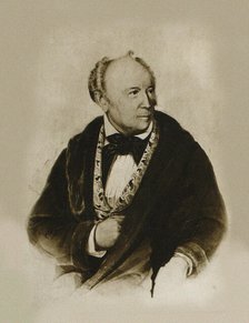 Portrait of the clarinetist Heinrich Joseph Baermann (1784-1847). Creator: Anonymous.