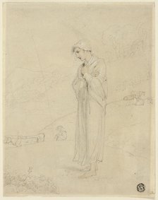 Shepherdess, 1810/20. Creator: Richard Westall.
