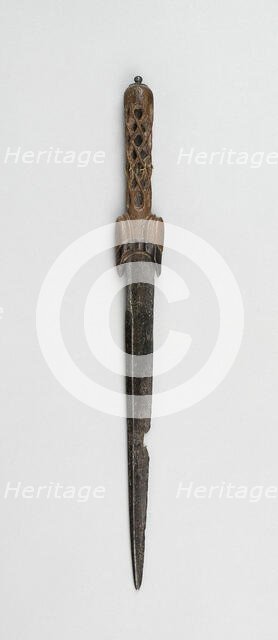 Ballock Dagger, Northern Europe, late 15th century. Creator: Unknown.