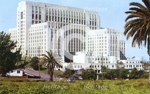Los Angeles County General Hospital, Los Angeles, California, USA, 1953. Artist: Unknown