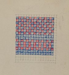 Textile, 1935/1942. Creator: Unknown.