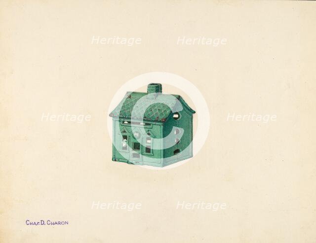 Penny Bank, c. 1940. Creator: Charles Charon.