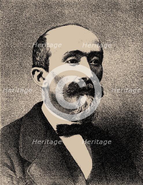 Portrait of the composer Antonio Cagnoni (1828-1896). Creator: Anonymous.