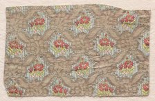 Textile Fragment, 1774-1793. Creator: Unknown.