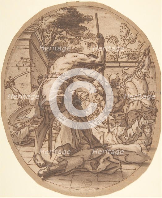 A Massacre, 17th century. Creator: Anon.