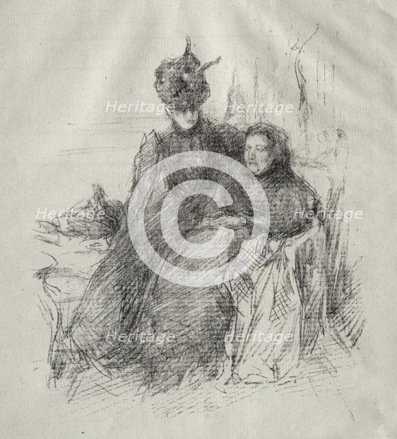 Two Women. Creator: James McNeill Whistler (American, 1834-1903).