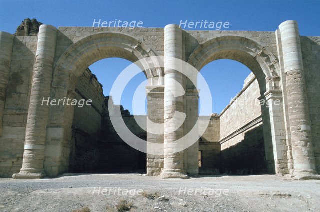 Temple of the Sun, Hatra (Al-Hadr), Iraq, 1977.
