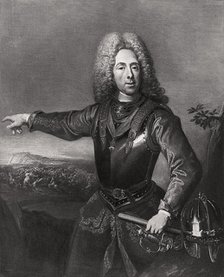 Prince Eugene of Savoy, French-born Austrian soldier, 1718 (1906). Artist: Unknown