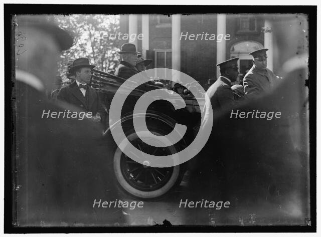 Woodrow Wilson, between 1916 and 1918. Creator: Harris & Ewing.