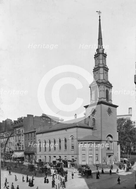 Park Street Church, Boston, Mass., between 1900 and 1920. Creator: Unknown.