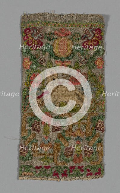 Fragment, Spain, 19th century. Creator: Unknown.