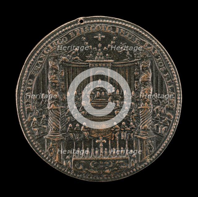 Canonization of Saint Francis of Sales in Saint Peter's [reverse], 1665. Creator: Gaspare Morone Mola.