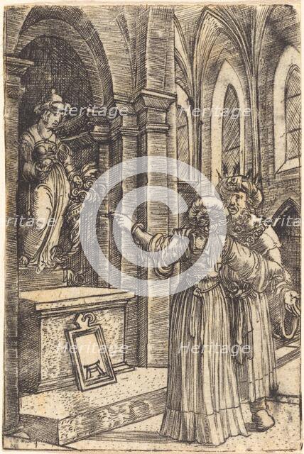 Solomon Praying to the Idols, c. 1519. Creator: Albrecht Altdorfer.