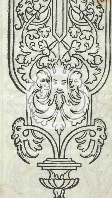 Libro quarto. De rechami per elquale se impara in diuersi modi lordine e il modo de re..., ca. 1532. Creator: Alessandro Paganino.