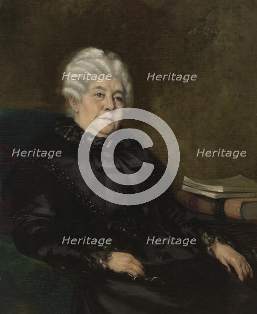 Elizabeth Cady Stanton, 1889. Creator: Anna Elizabeth Klumpke.