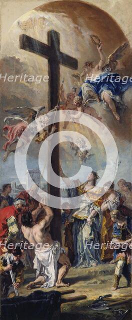 The Exaltation of the True Cross, 1733. Creator: Sebastiano Ricci.