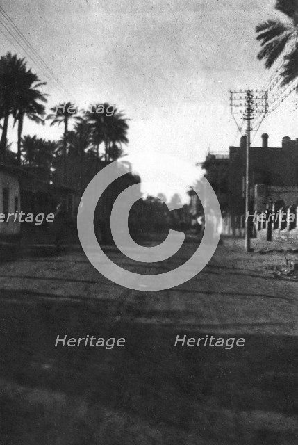 New Street, Baghdad, 1918. Artist: Unknown