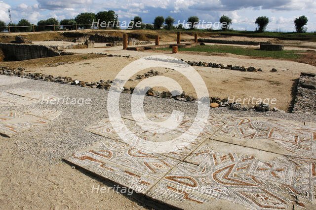 Roman ruins of Villa Cardillio, Environs of Torres Novas, Portugal, 1st-4th centuries (2008).  Creator: Unknown.