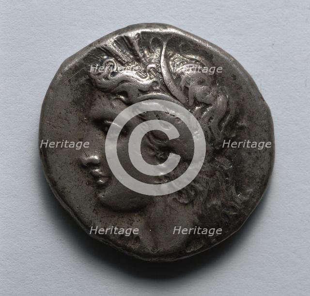 Stater: Demeter (obverse), 330-300 BC. Creator: Unknown.