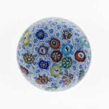 Paperweight, Baccarat, 1848. Creator: Baccarat Glasshouse.