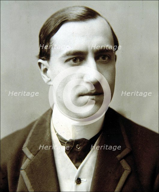 Ramiro de Maetzu (1874-1936), Spanish writer, photo 1906.