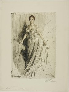 Miss Lurman, 1901. Creator: Anders Leonard Zorn.