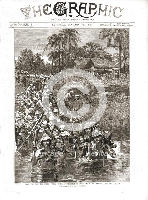 'The Graphic, Front Cover January 16th. 1886', 1886.  Creator: Unknown.