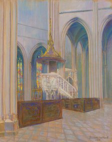 Cathedral, 1915. Creator: Konstantin Bauer.