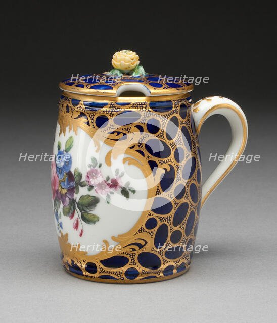Mustard Pot, Sèvres, 1757. Creator: Sèvres Porcelain Manufactory.