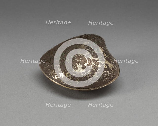 Box in the Form of a Clamshell, Tang dynasty (618-907 A.D.), c. 700/50. Creator: Unknown.