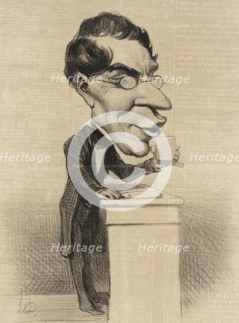 Corne, 1849. Creator: Honore Daumier.