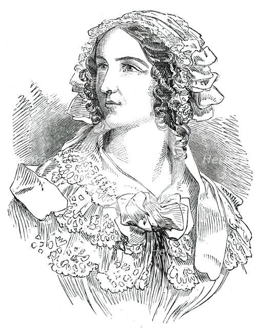 The late Miss Jane Porter, 1850. Creator: Unknown.