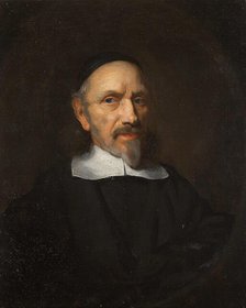Portrait of a Man Dressed in Black, c1675. Creator: copy after Nicolaes Maes?.