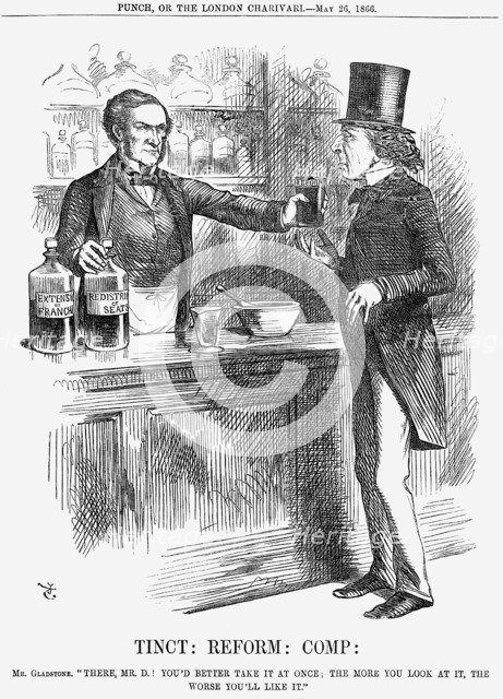 'Tinct: Reform: Comp:', 1866. Artist: John Tenniel