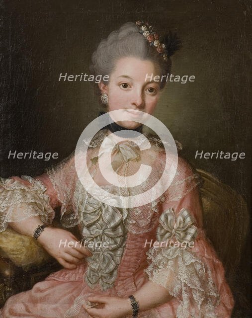 Kristina Sofia Silfversköld, married Drufva (1726-1779). mid-late 18th century. Creator: Ulrika Fredrika Pasch.