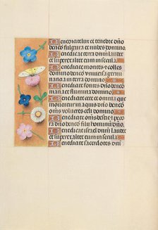 Hours of Queen Isabella the Catholic, Queen of Spain: Fol. 119v, c. 1500. Creator: Master of the First Prayerbook of Maximillian (Flemish, c. 1444-1519); Associates, and.