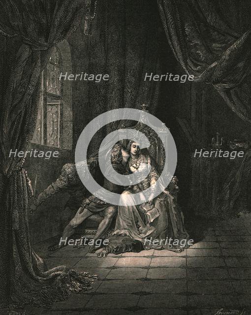 'In its leaves that day we read no more', c1890.  Creator: Gustave Doré.