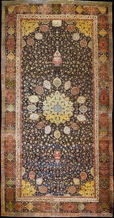 The Ardabil Carpet, c.1540. Artist: Iranian master  