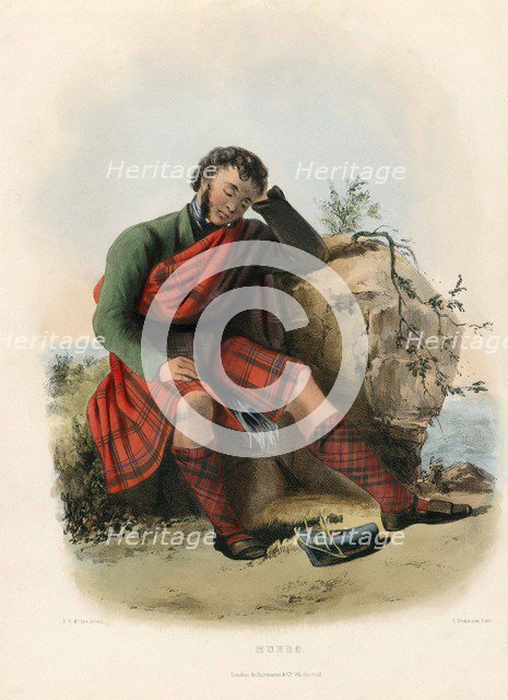 Munro, from The Clans of the Scottish Highlands, pub. 1845 (colour lithograph)